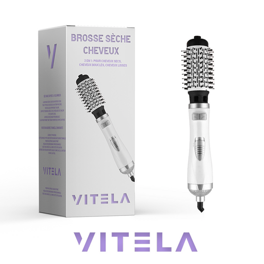 Vitela™ | Brosse Sèche-Cheveux 3 en 1